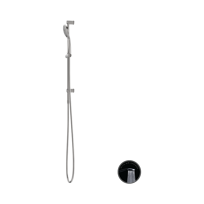 Nero NR251905aBN Opal Shower Rail With Air Shower Brushed Nickel image 3 | SKU: NR251905ABN