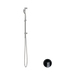 Nero NR251905aBN Opal Shower Rail With Air Shower Brushed Nickel image 3 | SKU: NR251905ABN