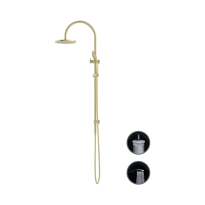 Nero NR251905bBG Opal Twin Shower With Air Shower Brushed Gold image 3 | SKU: NR251905BBG