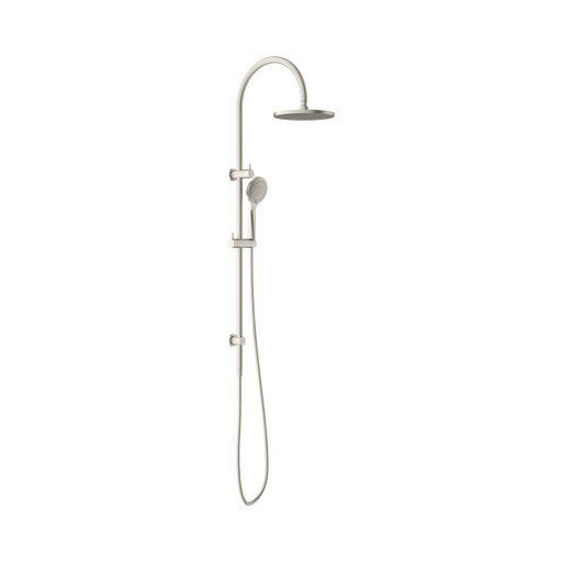Nero Opal Twin Shower With Air Shower - Brushed Nickel