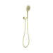 Nero Opal Shower On Bracket - Brushed Gold