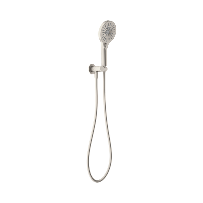 Nero Opal Shower On Bracket - Brushed Nickel