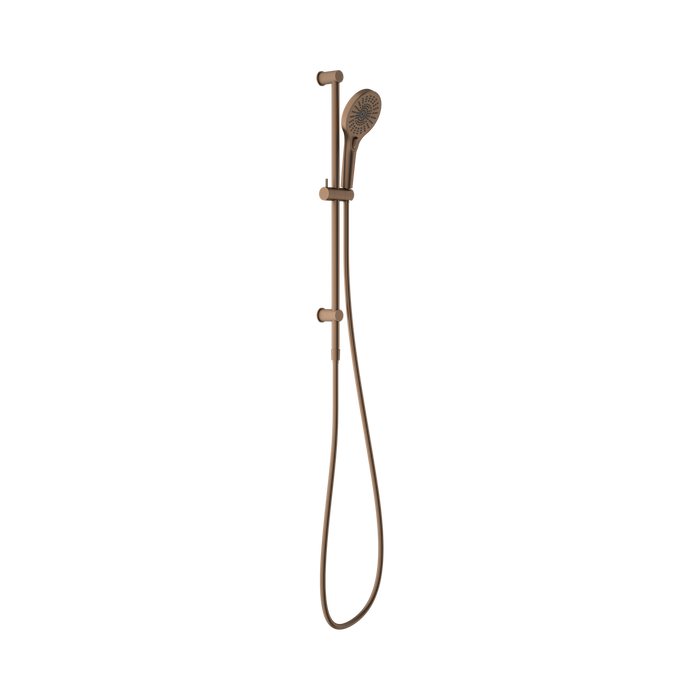 Nero Opal Shower Rail - Brushed Bronze