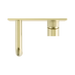 Nero NR251907a120BG Opal Wall Basin Bath Mixer 120mm Brushed Gold image 3 | SKU: NR251907A120BG