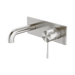 Nero Opal Wall Basin/Bath Mixer 120mm - Brushed Nickel