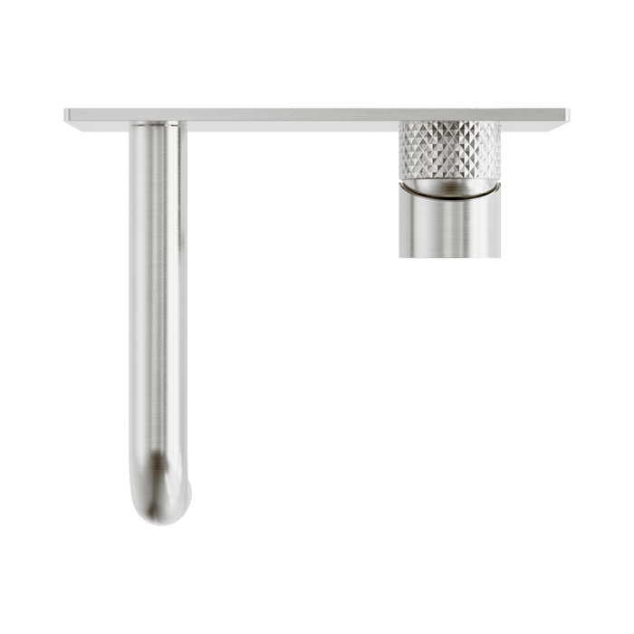 Nero NR251907a160BN Opal Wall Basin Bath Mixer 160mm Brushed Nickel image 3 | SKU: NR251907A160BN