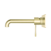 Nero NR251907a230BG Opal Wall Basin Bath Mixer 230mm Brushed Gold image 2 | SKU: NR251907A230BG