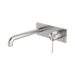 Nero Opal Wall Basin/Bath Mixer 230mm - Brushed Nickel