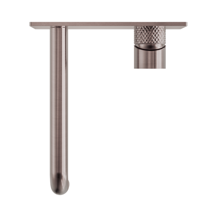Nero NR251907a230BZ Opal Wall Basin Bath Mixer 230mm Brushed Bronze image 3 | SKU: NR251907A230BZ