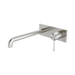 Nero Opal Wall Basin/Bath Mixer 260mm - Brushed Nickel