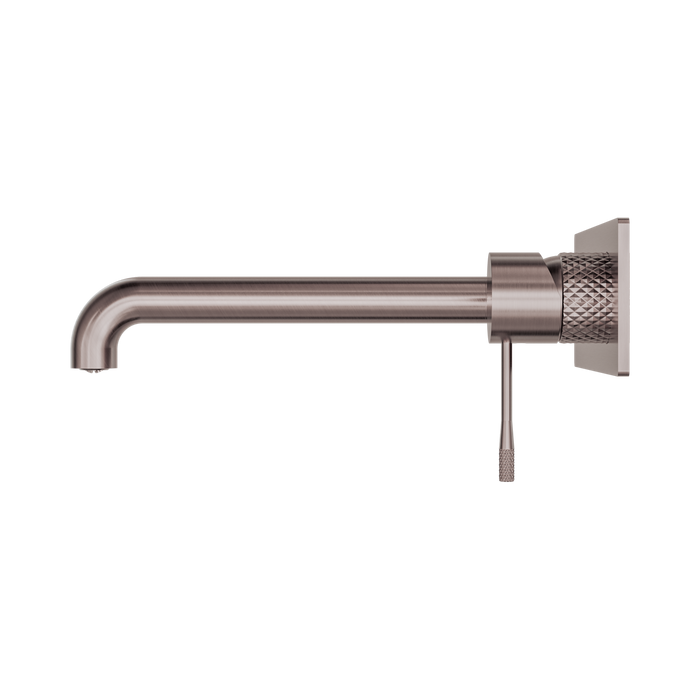 Nero NR251907a260BZ Opal Wall Basin Bath Mixer 260mm Brushed Bronze image 2 | SKU: NR251907A260BZ