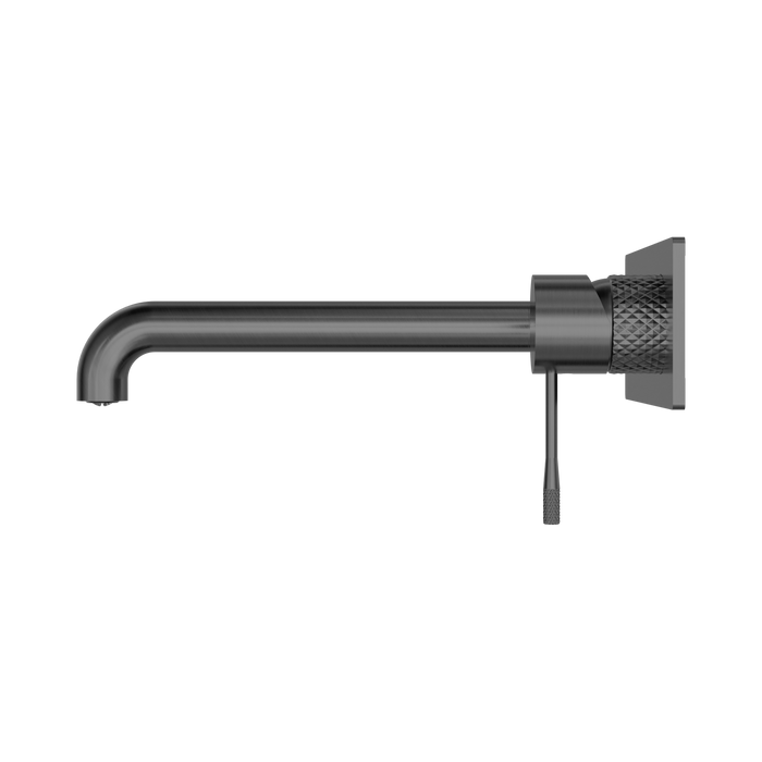Nero NR251907a260GR Opal Wall Basin Bath Mixer 260mm Graphite image 2 | SKU: NR251907A260GR