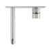 Nero NR251907aBN Opal Wall Basin Bath Mixer 185mm Brushed Nickel image 3 | SKU: NR251907ABN