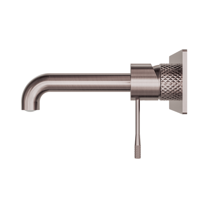 Nero NR251907aBZ Opal Wall Basin Bath Mixer 185mm Brushed Bronze image 2 | SKU: NR251907ABZ
