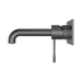 Nero NR251907aGR Opal Wall Basin Bath Mixer 185mm Graphite image 2 | SKU: NR251907AGR