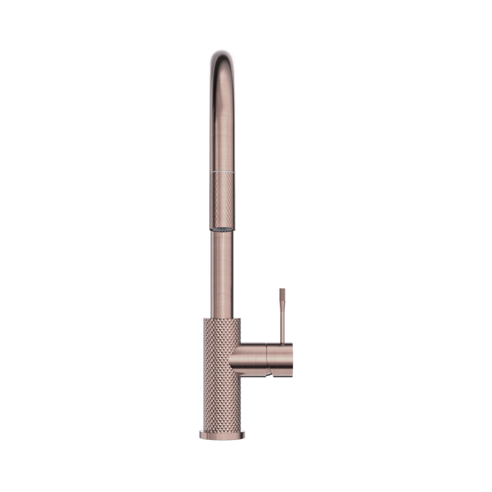 Nero NR251908BZ Opal Pull Out Sink Mixer With Vegie Spray Function Brushed Bronze image 2 | SKU: NR251908BZ