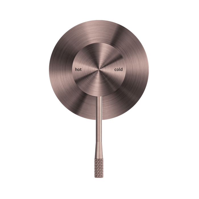 Nero NR251909BZ Opal Shower Mixer 80mm Plate Brushed Bronze image 2 | SKU: NR251909BZ