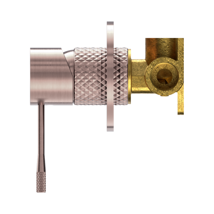 Nero NR251909BZ Opal Shower Mixer 80mm Plate Brushed Bronze image 3 | SKU: NR251909BZ