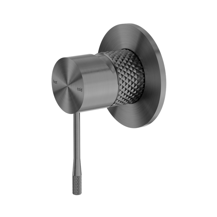 Nero Opal Shower Mixer 80mm Plate - Graphite