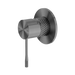 Nero Opal Shower Mixer 80mm Plate - Graphite