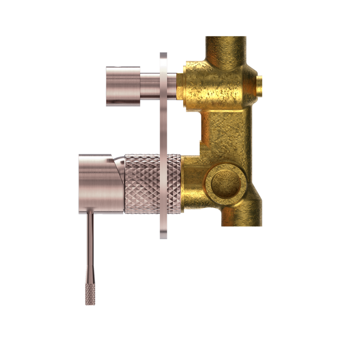 Nero NR251909aBZ Opal Shower Mixer With Divertor Brushed Bronze image 3 | SKU: NR251909ABZ