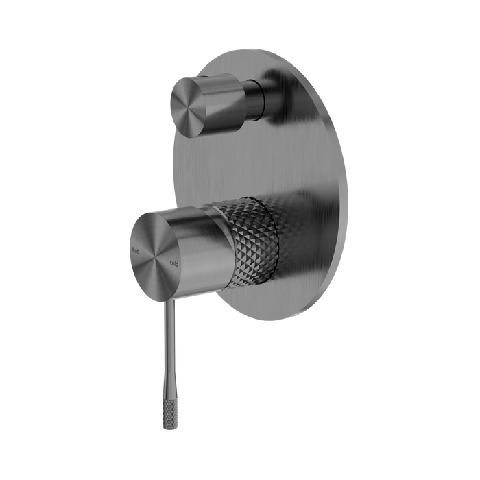 Nero Opal Shower Mixer With Diverter - Graphite