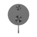 Nero NR251909aGR Opal Shower Mixer With Divertor Graphite image 2 | SKU: NR251909AGR