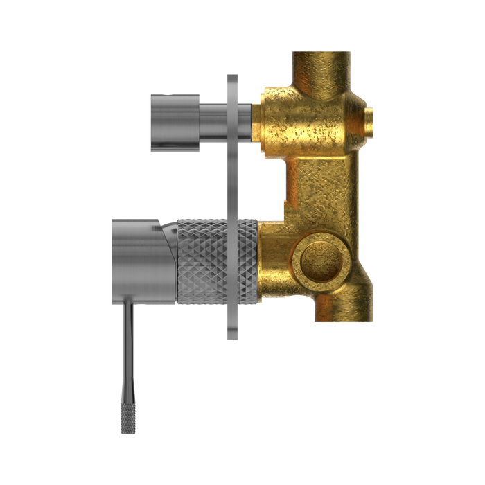 Nero NR251909aGR Opal Shower Mixer With Divertor Graphite image 3 | SKU: NR251909AGR
