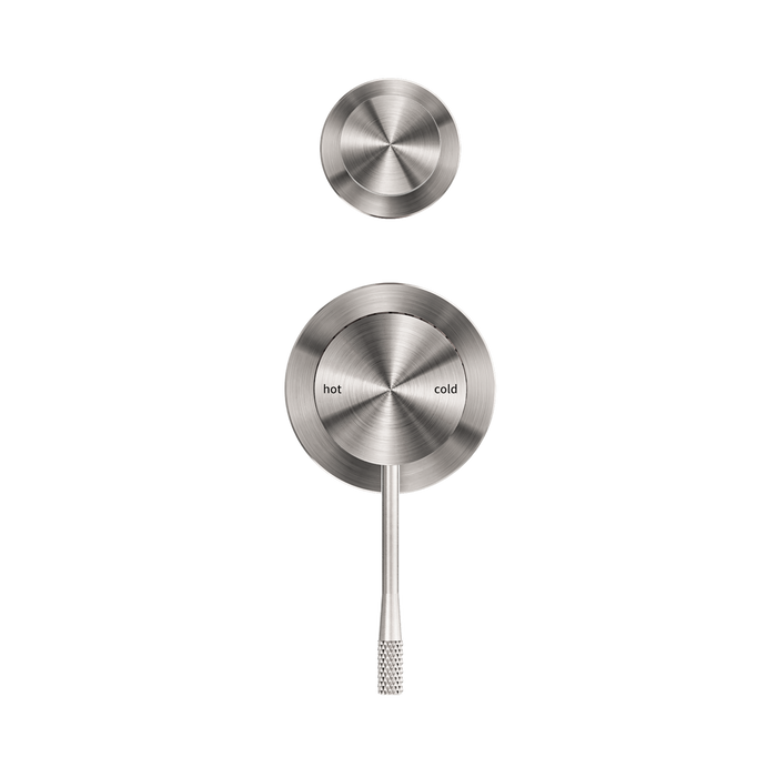 Nero NR251909eBN Opal Shower Mixer With Divertor Separate Plate Brushed Nickel image 2 | SKU: NR251909EBN