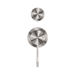 Nero NR251909eBN Opal Shower Mixer With Divertor Separate Plate Brushed Nickel image 2 | SKU: NR251909EBN