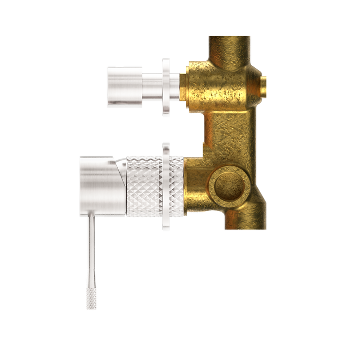 Nero NR251909eBN Opal Shower Mixer With Divertor Separate Plate Brushed Nickel image 3 | SKU: NR251909EBN