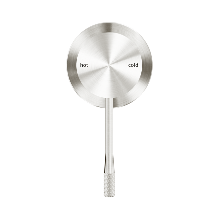 Nero NR251909hBN Opal Shower Mixer 60mm Plate Brushed Nickel image 2 | SKU: NR251909HBN