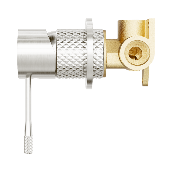 Nero NR251909hBN Opal Shower Mixer 60mm Plate Brushed Nickel image 3 | SKU: NR251909HBN