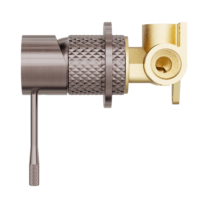 Nero NR251909hBZ Opal Shower Mixer 60mm Plate Brushed Bronze image 3 | SKU: NR251909HBZ