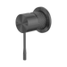 Nero Opal Shower Mixer 60mm Plate - Graphite