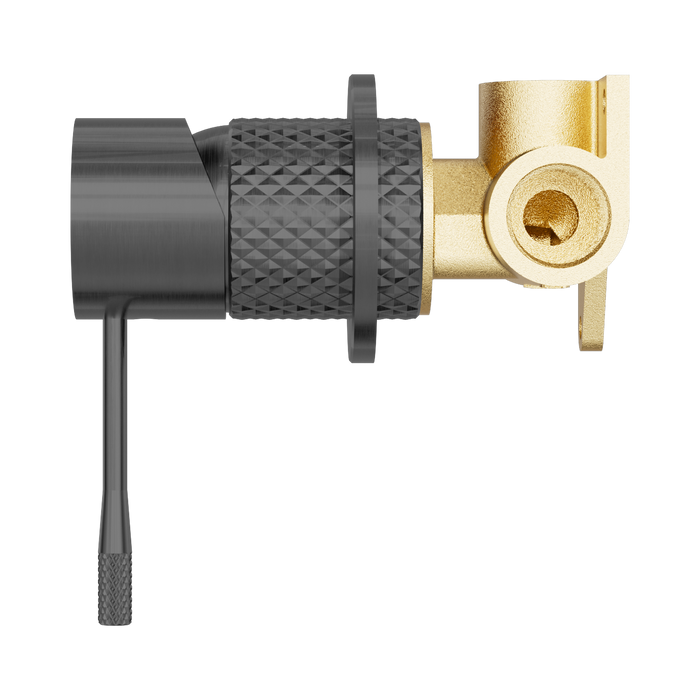 Nero NR251909hGR Opal Shower Mixer 60mm Plate Graphite image 3 | SKU: NR251909HGR