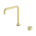 Nero Opal Progressive Tall Basin Set - Brushed Gold