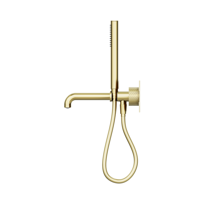 Nero NR252003a230BG Opal Progressive Shower System With Spout 230mm Brushed Gold image 3 | SKU: NR252003A230BG