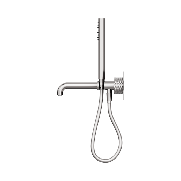Nero NR252003a230BN Opal Progressive Shower System With Spout 230mm Brushed Nickel image 3 | SKU: NR252003A230BN