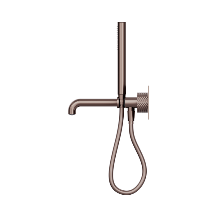 Nero NR252003a230BZ Opal Progressive Shower System With Spout 230mm Brushed Bronze image 3 | SKU: NR252003A230BZ