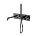 Nero Opal Progressive Shower System With Spout 250mm - Graphite