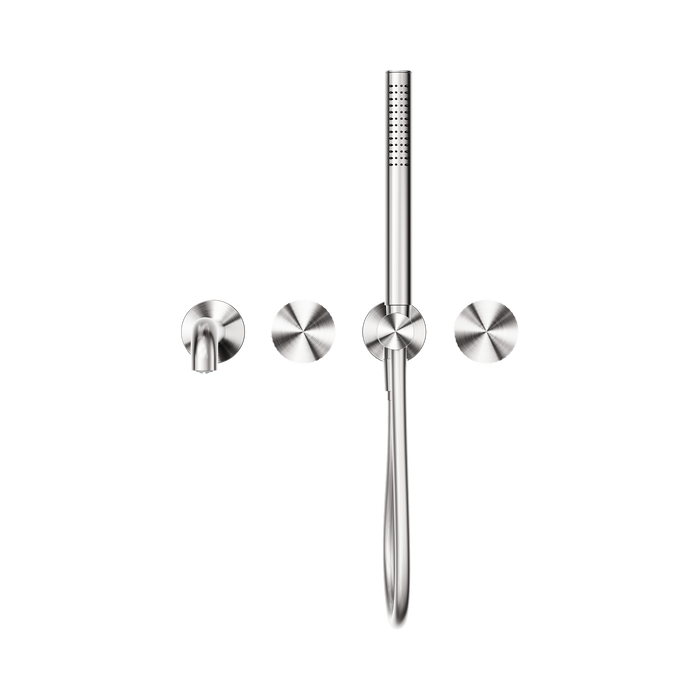 Nero NR252003b230BN Opal Progressive Shower System Separate Plate With Spout 230mm Brushed Nickel image 2 | SKU: NR252003B230BN