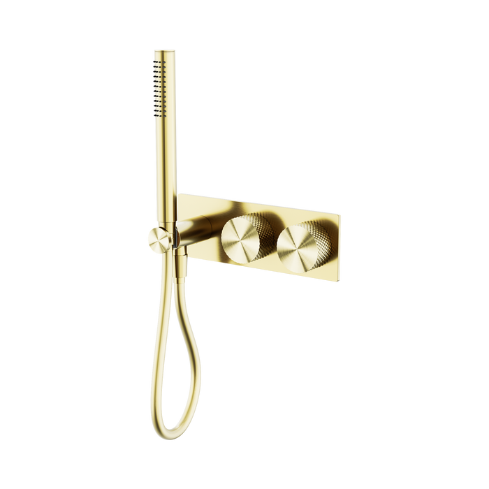 Nero Opal Progressive Shower System - Brushed Gold