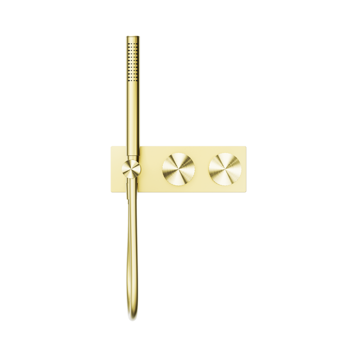 Nero NR252003cBG Opal Progressive Shower System Brushed Gold image 2 | SKU: NR252003CBG
