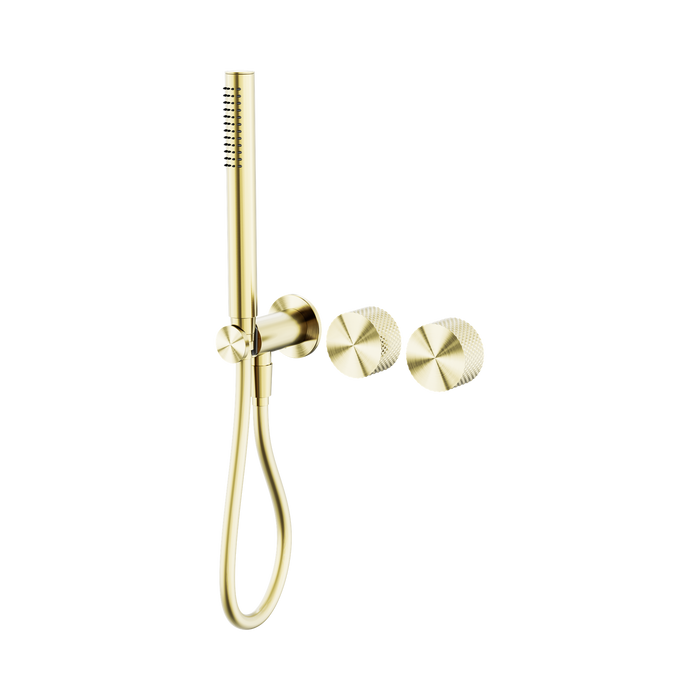 Nero Opal Progressive Shower System Separate Plate - Brushed Gold