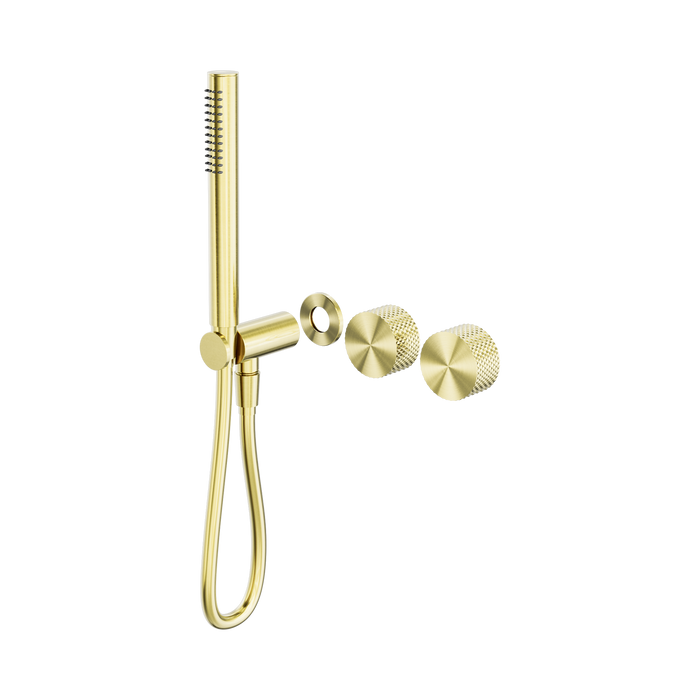Nero Opal Progressive Shower System Separate Plate Trim Kits Only - Brushed Gold