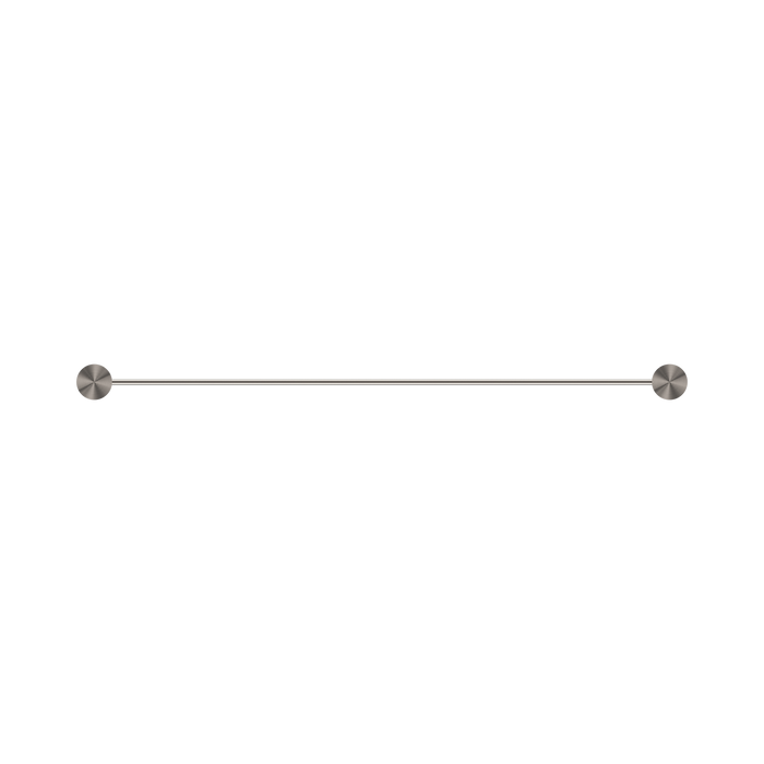 Nero NR2524dBN Opal Double Towel Rail 600mm Brushed Nickel image 3 | SKU: NR2524DBN