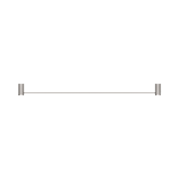 Nero NR2530BN Opal Single Towel Rail 800mm Brushed Nickel image 3 | SKU: NR2530BN