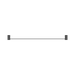 Nero NR2530GR Opal Single Towel Rail 800mm Graphite image 3 | SKU: NR2530GR