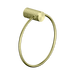 Nero Opal Towel Ring - Brushed Gold